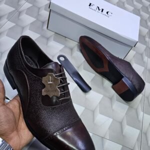 Men leather official shoes