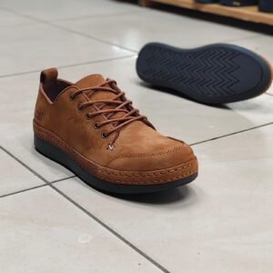 Premium Leather Double Stitch CAT Casuals