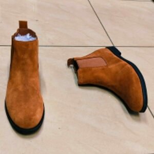 Premium Leather Dune Suede Boot
