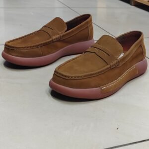Premium leather clarks-suede Mocassin